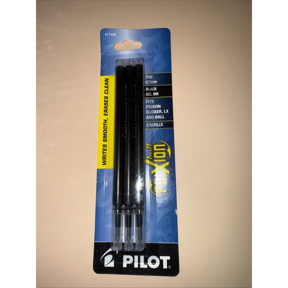 Pilot,‎ Frixion Ball Gel Ink Refills For Erasable Pens, Fine Point 0.7